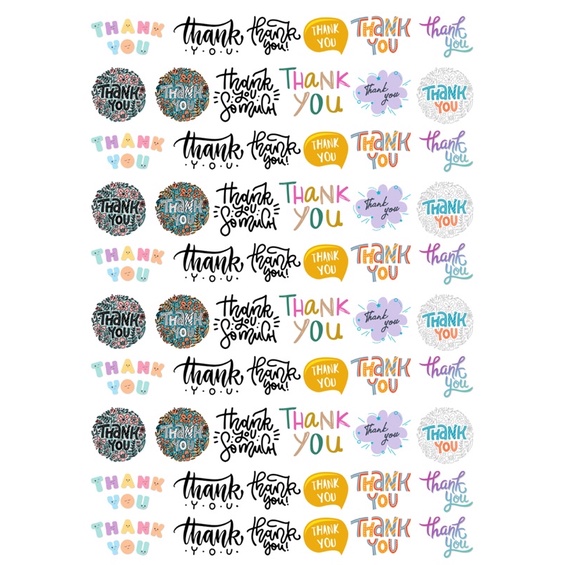 

sticker aesthetic, sticker thankyou, sticker penutup