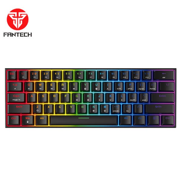 Keyboard Fantech MK857 MAXFIT61 60% RGB - Mechanical Gaming Keyboard