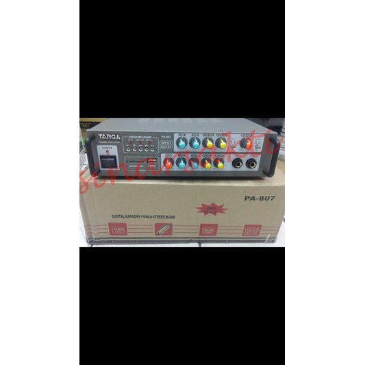 Power Mixer Targa PA 807 ( 2 Channel ) Bisa USB,SD,DC