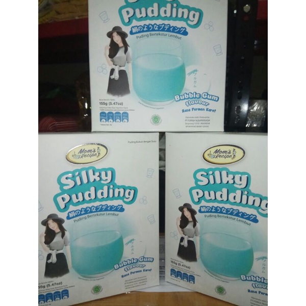 

Puding Silky Bubble gum flavour 155 gram