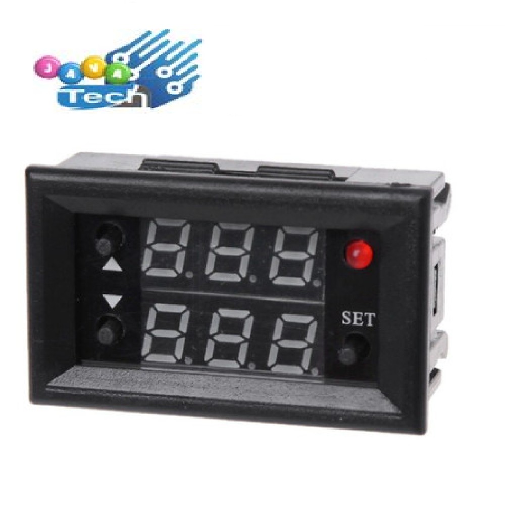 Modul Timer Relay DC 12V T2302 Dual Display Indikator