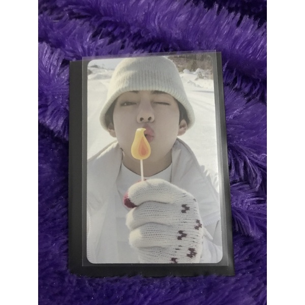 (BOOKED) OFFICIAL BTS PHOTOCARD WINTER PACKAGE TAEHYUNG