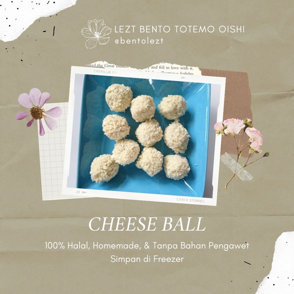 

Cheese Ball Isi 10pcs