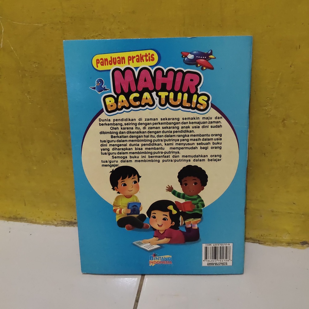 Buku anak panduan praktis mahir baca tulis