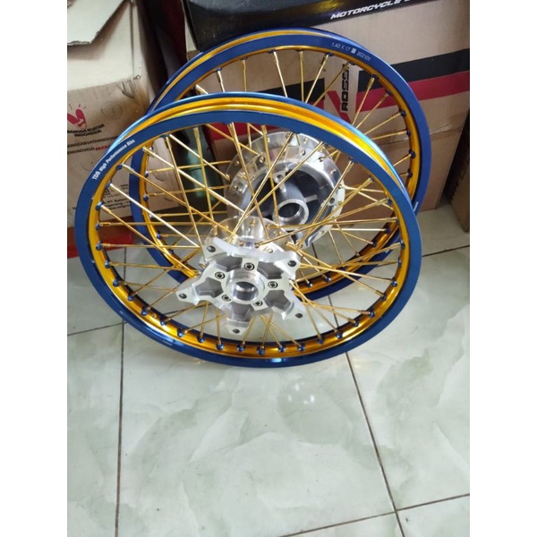velg jari jari cbr 150 new les ring TDR 17x140/140 siap pasang
