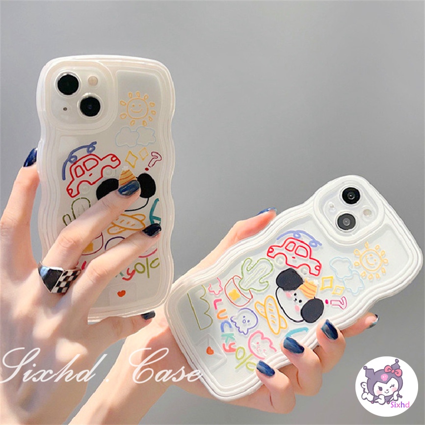 Soft Case Motif Kartun Graffiti Bunga Untuk Redmi 12C 11A 10C 9T 9C Note 12 11s 11 10 9 8 Pro 10A 10 9A 9  A2 A1 Xiaomi 11Lite 12T 12Lite 11T 10T Poco M3 F3 X5 X4 X3 Pro