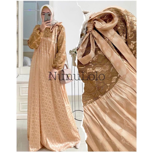 FAZZA BROKAT DRESS By NUNULOLO