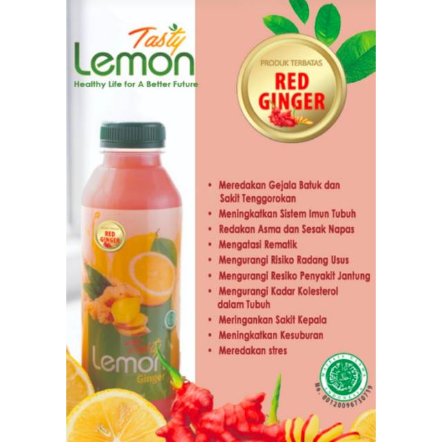 

Lemon Jahe Merah