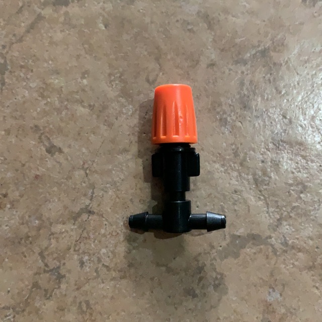 Nozzle semprot kabut orange
