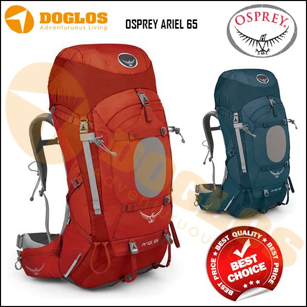 Tas Carrier OSPREY ARIEL 65 Original Backpack ransel gunung hiking