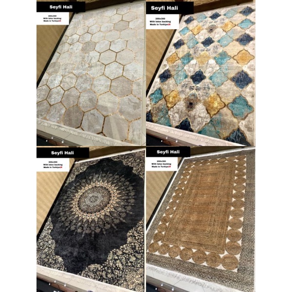 Karpet Turki Gold Best Seller Original Made in Turki 🇹🇷 size 200x300cm