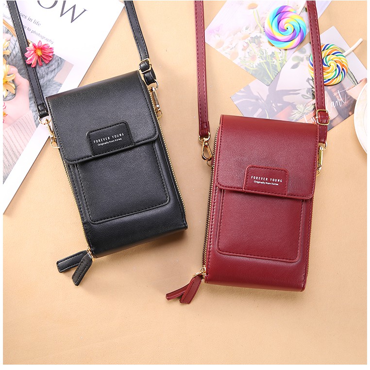 KhatinStore Tas Selempang Wanita Terbaru Import / Touch / Tas HP / ORI MURAH FOREVER YOUNG - 343 COD