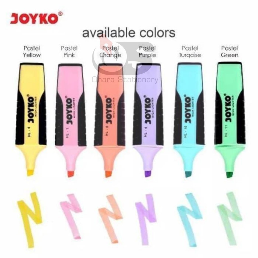 

JOYKO Highlither Pastel Color HL 6- HL11