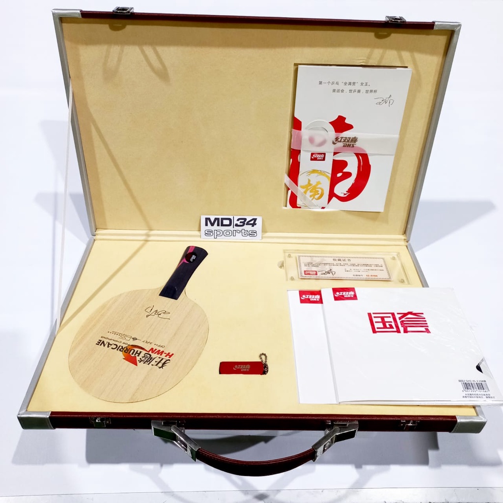 KAYU DHS SET WANG NAN CLASSIC - LIMITED EDITION - FULL SET / Kayu / Blade / Bet pingpong