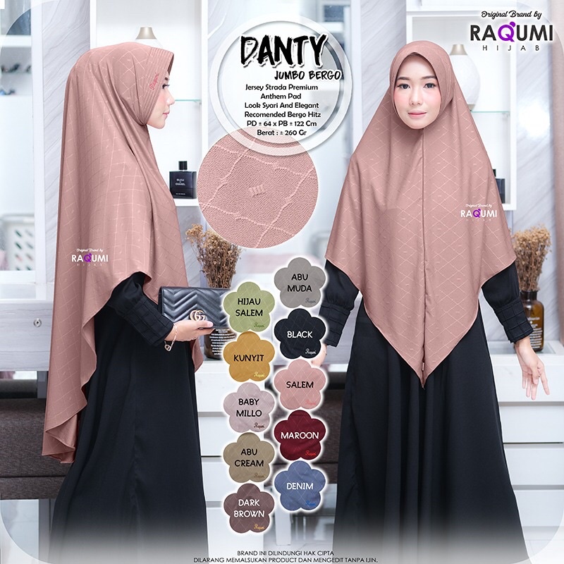DANTY HIJAB JUMBO RAQUMI JERSEY STRADA