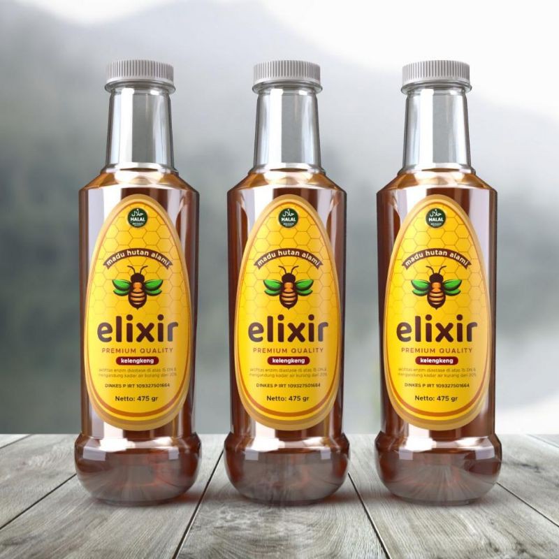 

Madu Elixir Kelengkeng 475g