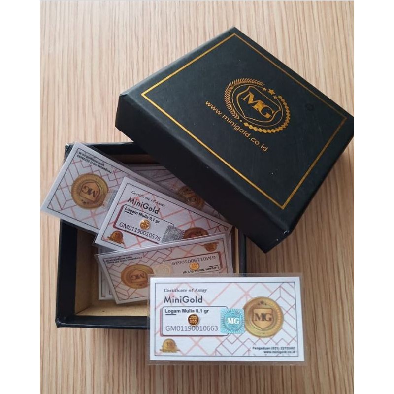 Box Logam Mulia dan Box Mini Gold