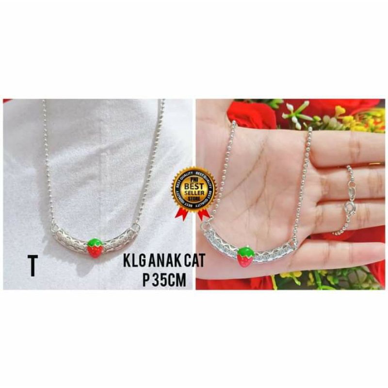 Kalung Anak Karakter Berbagai motif perhiasan Anak Gold dan Silver limited edition (COD)