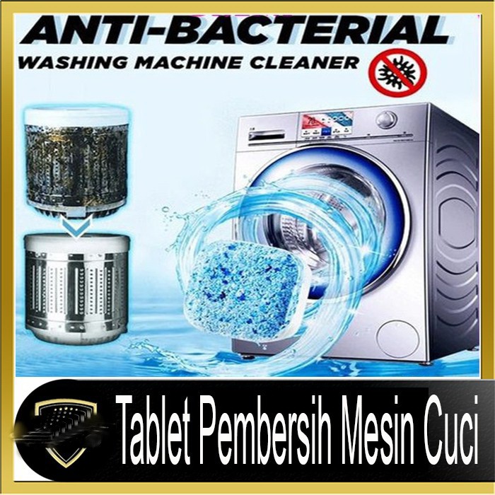 Dapat 5PCS Tablet Pembersih Mesin Cuci Deep Cleaning Washing Machine Anti Bakteri/Obat Pembersih Mesin Cuci