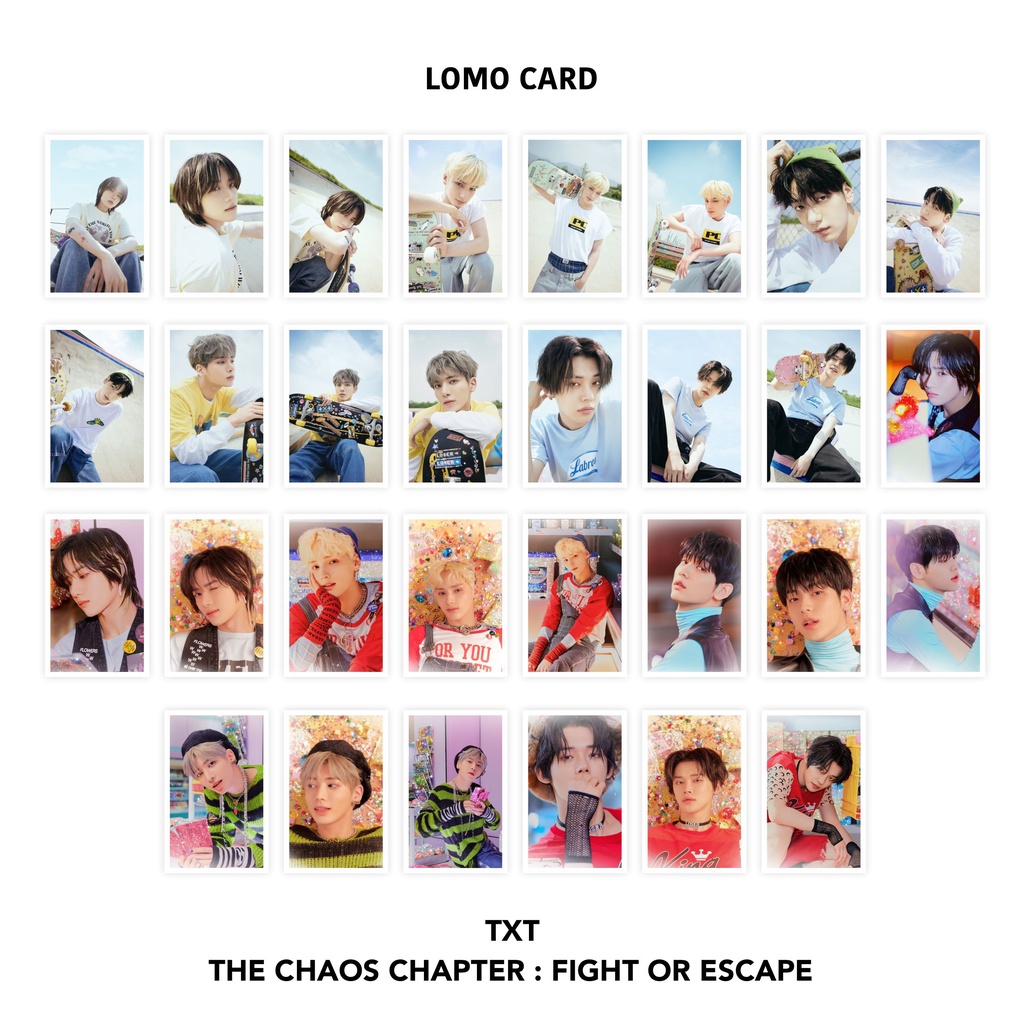 Lomo Card TXT The Chaos Chapter : Fight or Escape