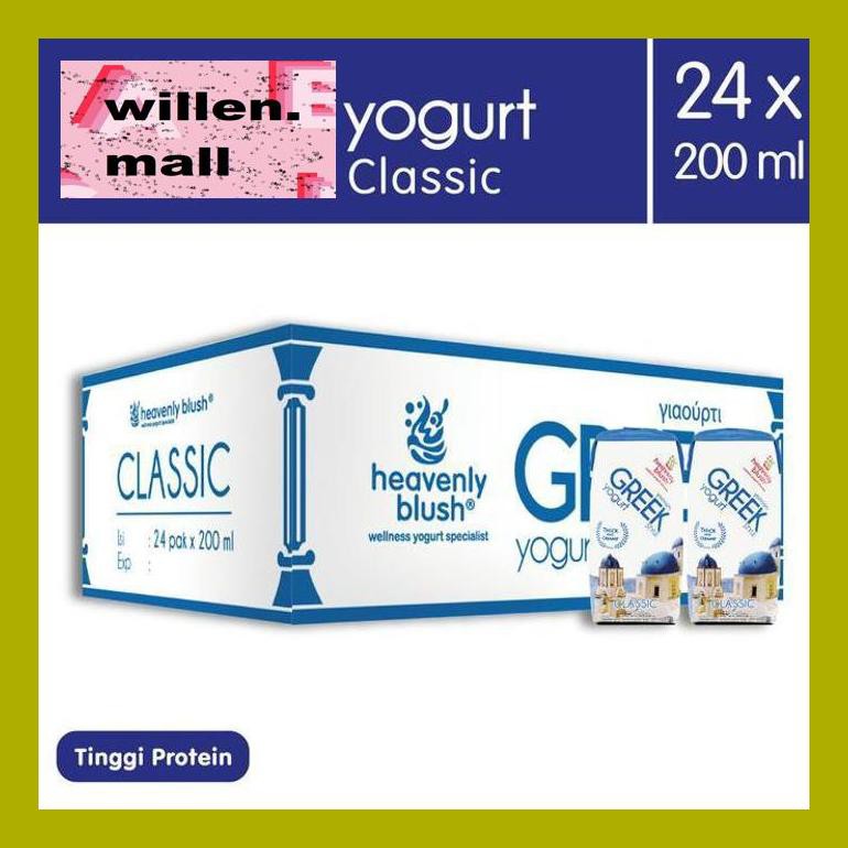 

Kak8Vitxd Heavenly Blush Greek Classic @24 Pcs X 200 Ml S50K50A