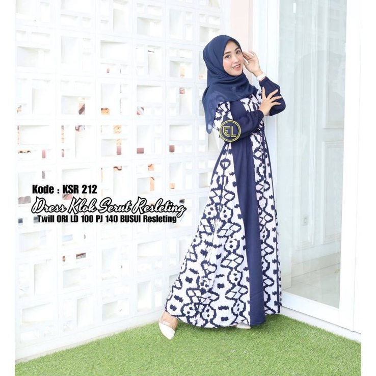 gamis elzhaf KSR 212 twill ori semarang