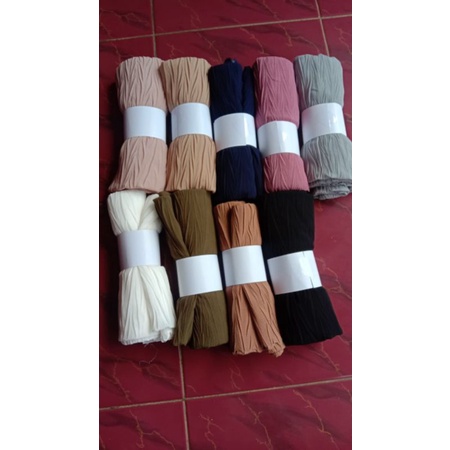 pashmina plisket padi