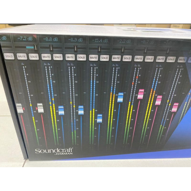 MIXER SOUNDCRAFT UI24R/UI 24R MIXER DIGITAL ( ORIGINAL )