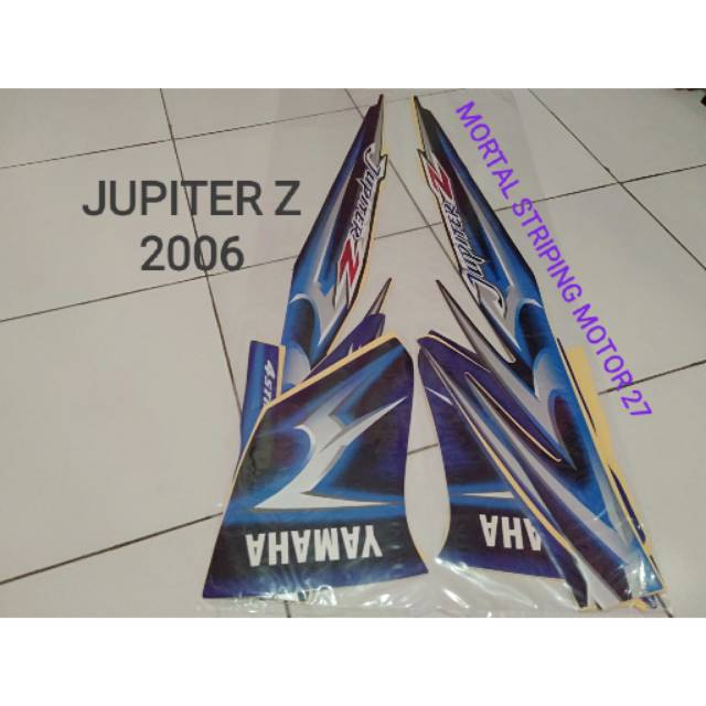 STIKER STRIPING JUPITER Z 2006 2007 BURHAN LIS ORI / STANDAR