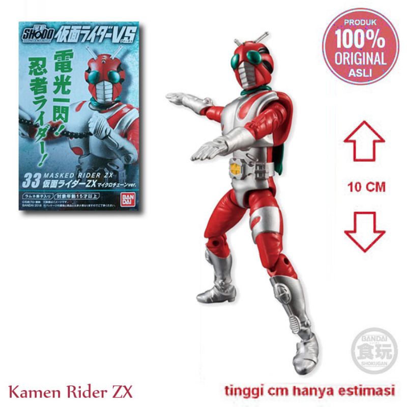 MINI SHF/SHODO VS - VOL.8 - KAMEN RIDER ZX - ORI BANDAI