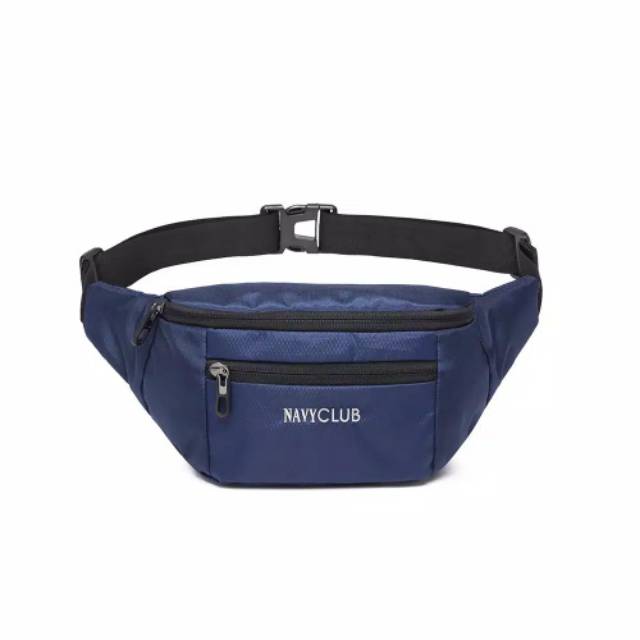 Tas pinggang waist bag tahan air waterproof Navy Club original FJCF 60NC36