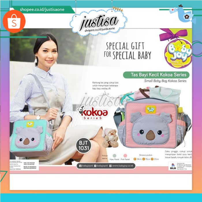 Promo !! BABY JOY-TAS KECIL PERLENGKAPAN BAYI KOKOA SERIES BJT 1031