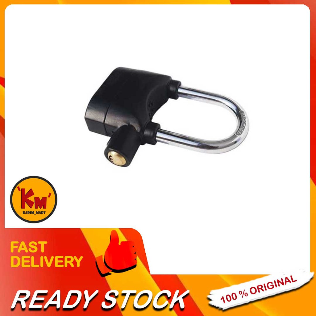 KUNCI GEMBOK MOTOR KINBAR - GEMBOK ALARM - GEMBOK PAGAR - GEMBOK ANTI PENCURI - GEMBOK ANTI MALING