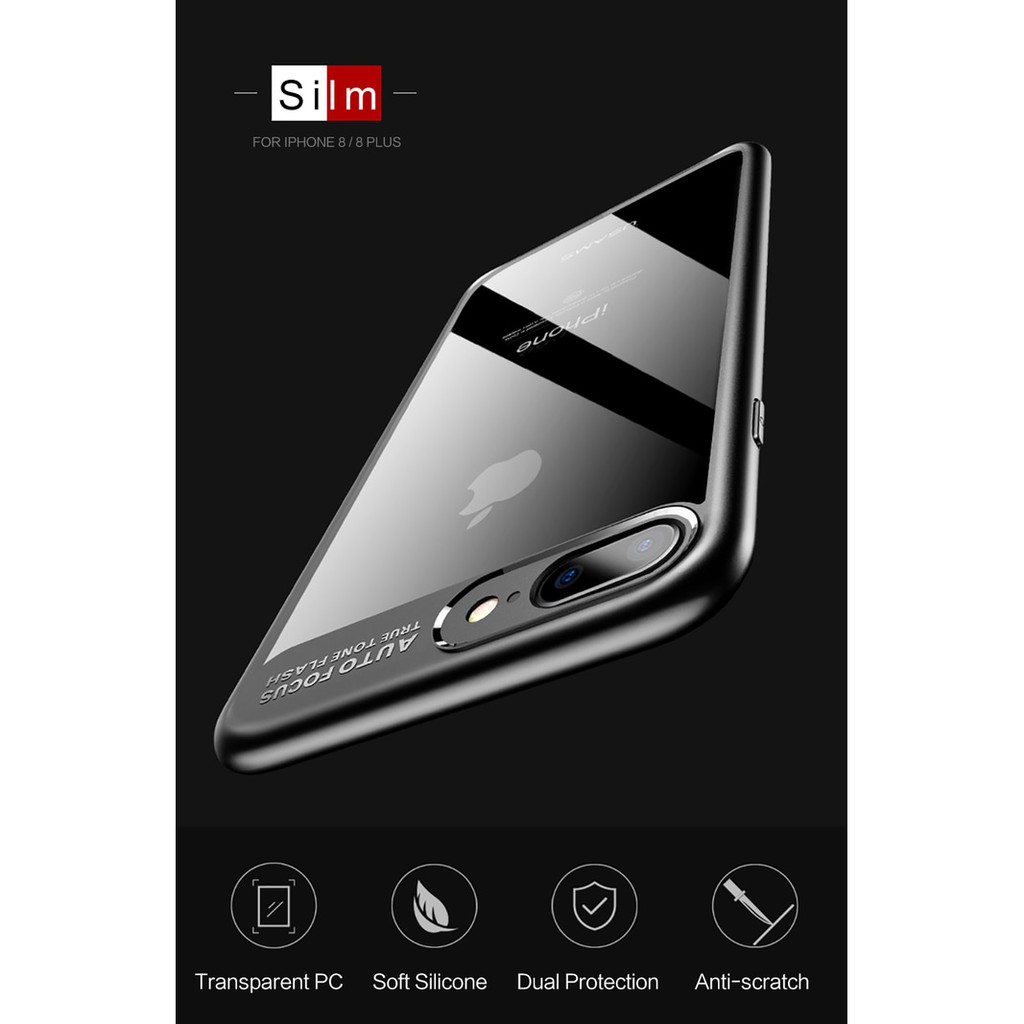 Aksesoris Hape-CLEAR AUTO FOCUS Motorola Moto E4 Plus case casing hp cover transparan