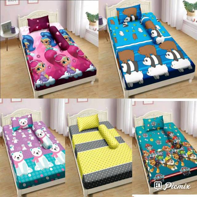 LADY ROSE - SPREI SINGLE LADY ROSE UK 120X200 MOTIF KARAKTER & DEWASA TERLARIS