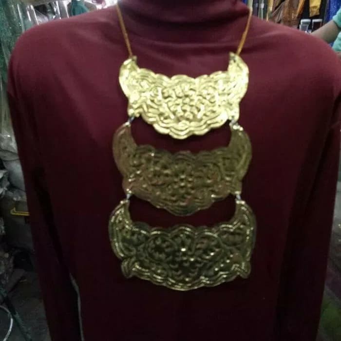 Kalung Adat Sumatera (Palembang/Lampung) 3 Susun/Tingkat