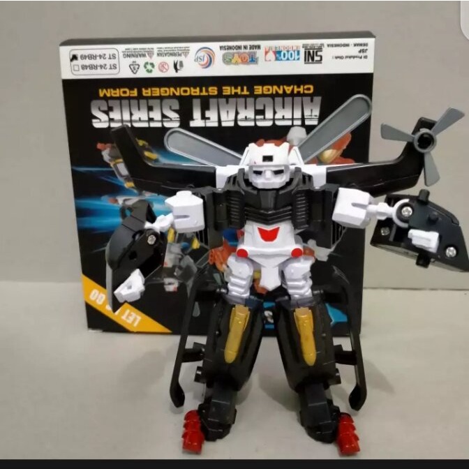 Koleksi Robot Tobot mainan evoulotion helikopter / Mainan anak cowok terbaru / mainan tobot bisa ber
