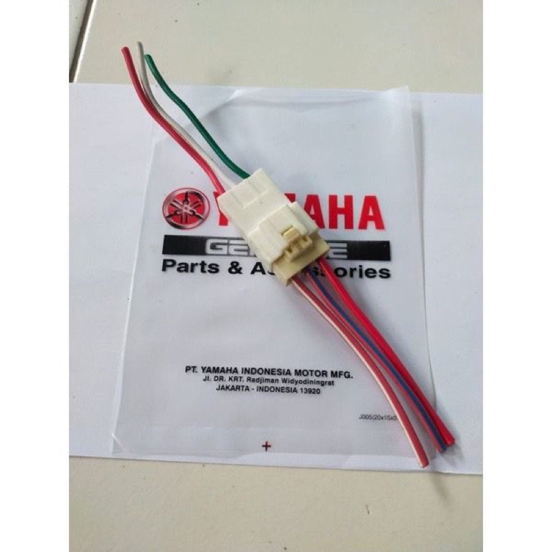 SOKET KABEL SET LAWAN SOKET SPULL AEROX 155 NMAX N MAX LEXI FREEGO KABEL 3 YAMAHA ORI