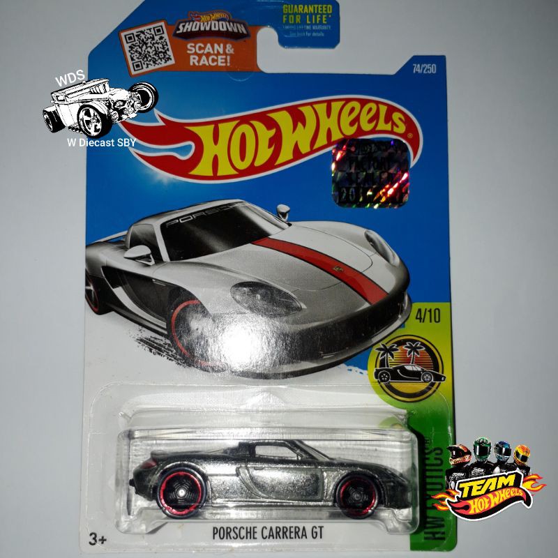 Hot Wheels Porsche Carrera GT Zamac Edition Factory Sealed FS 2016