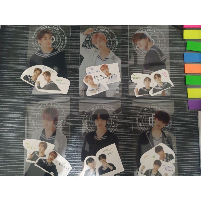 

Back To School Kit NCT DREAM 2021 Clear Bookmark