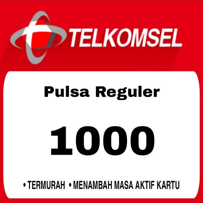 Murah | Pulsa Tekomsel as simpati loop by.u 1k 2k 3k 4k 5k