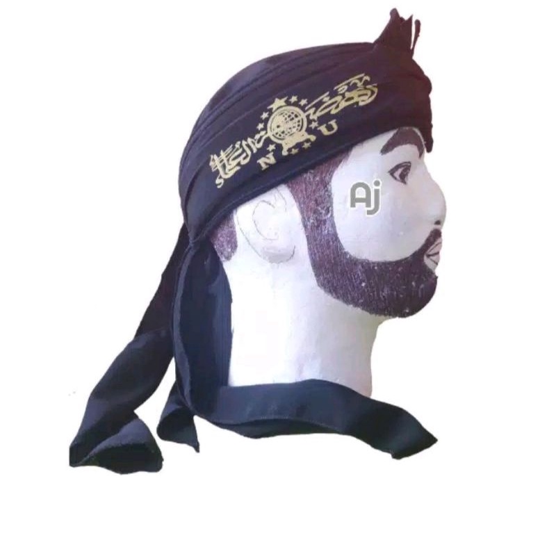 IKET SUNDA UDENG BLANGKON JAWA SABLON MOTIF NU UKURAN PRIA DEWASA ALL SIZE PRAKTIS