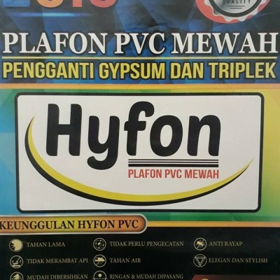 Plafon pvc hyfon permeter TOLONG BACA DESKRIPSI