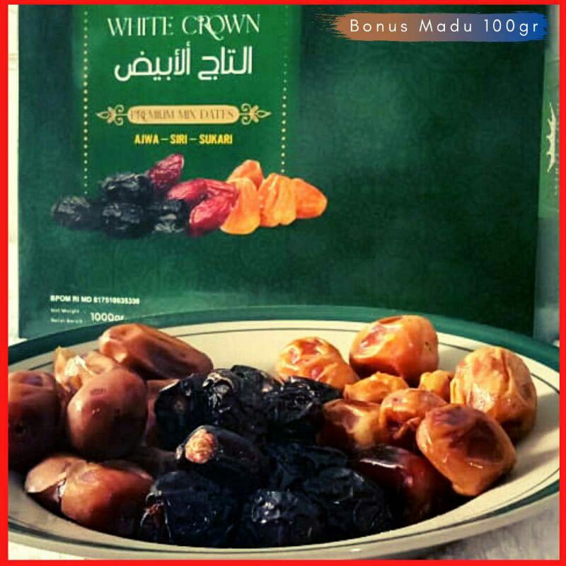 

White Crown MiX ( Sukari, Siri, Ajwa)