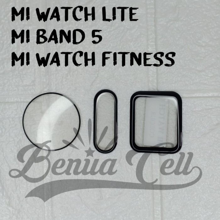TEMPERED GLASS XIAOMI MI BAND 5 MI WATCH LIFE MI WATCH FITNESS - BC - MII BAND 5 - ANTI GORES