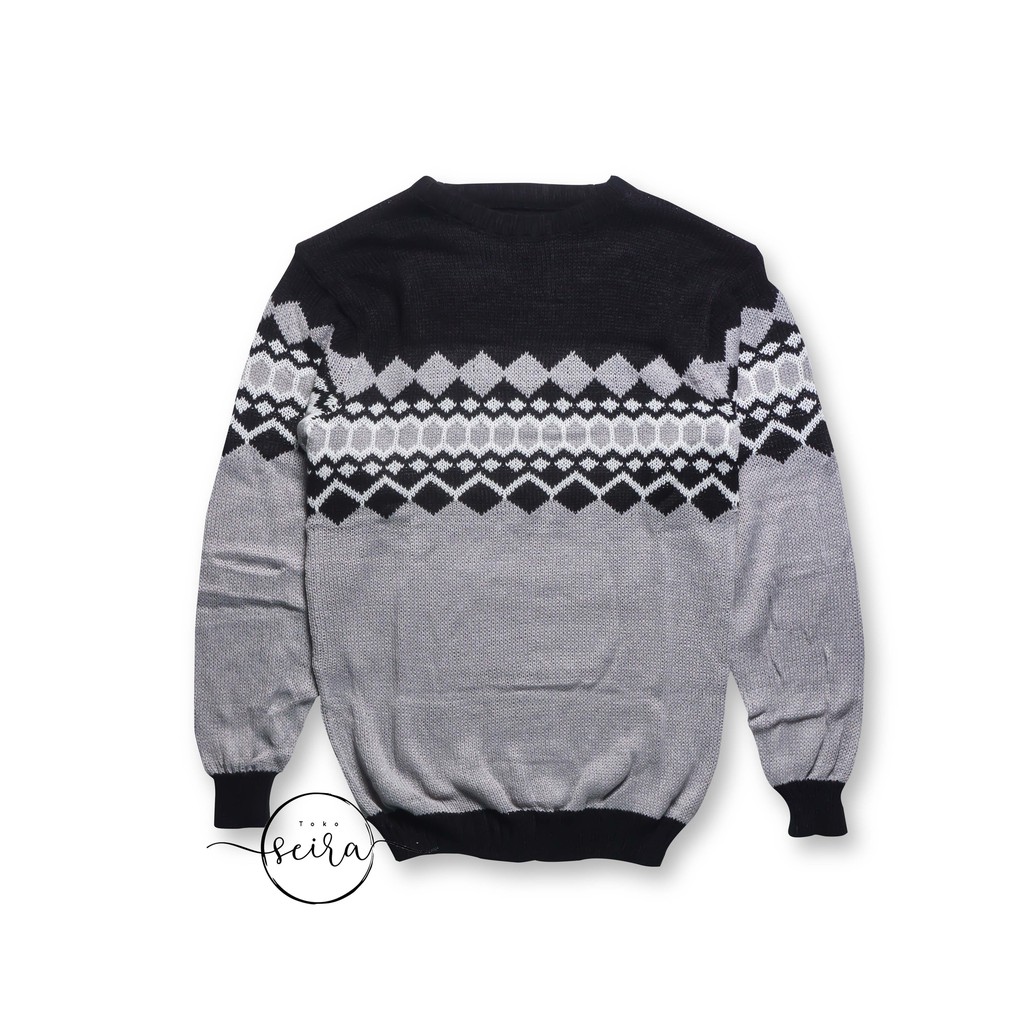 [BISA COD] Sweater Rajut Michael Tribal Unisex