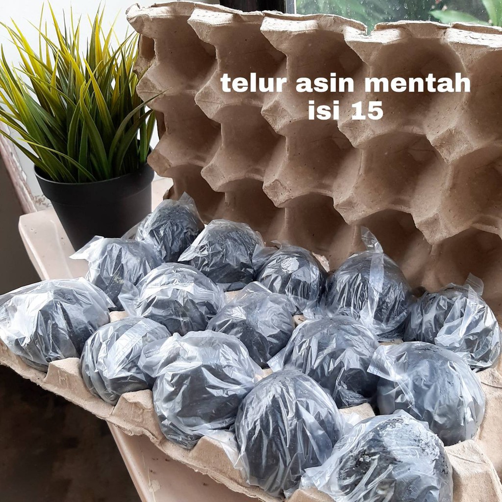 

RB Telur Asin Mentah Isi 15 Butir