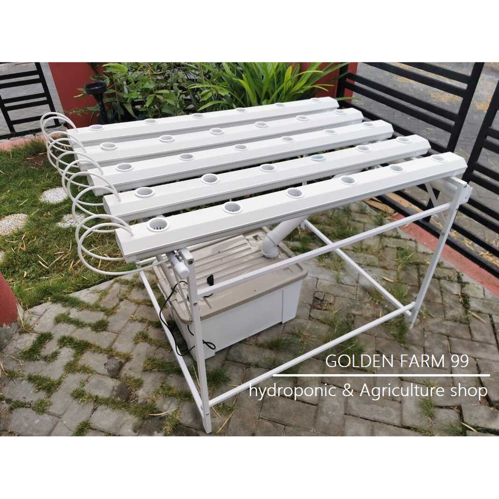 Paket HIDROPONIK NFT Kit gully trapesium terjangkau