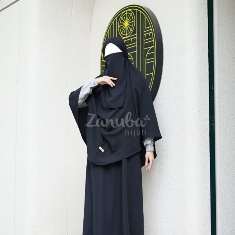 GSK 35 Gamis Pocket Set Khimar by Zanuba