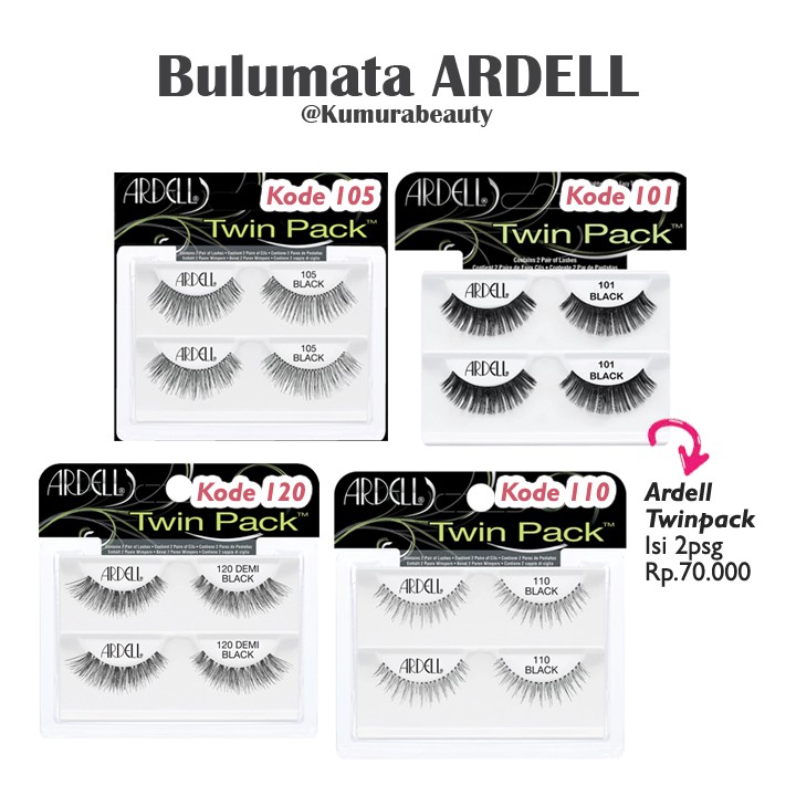 ARDELL TWIN PACK LASHES